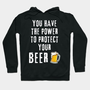 Funny Beer Power Hoodie